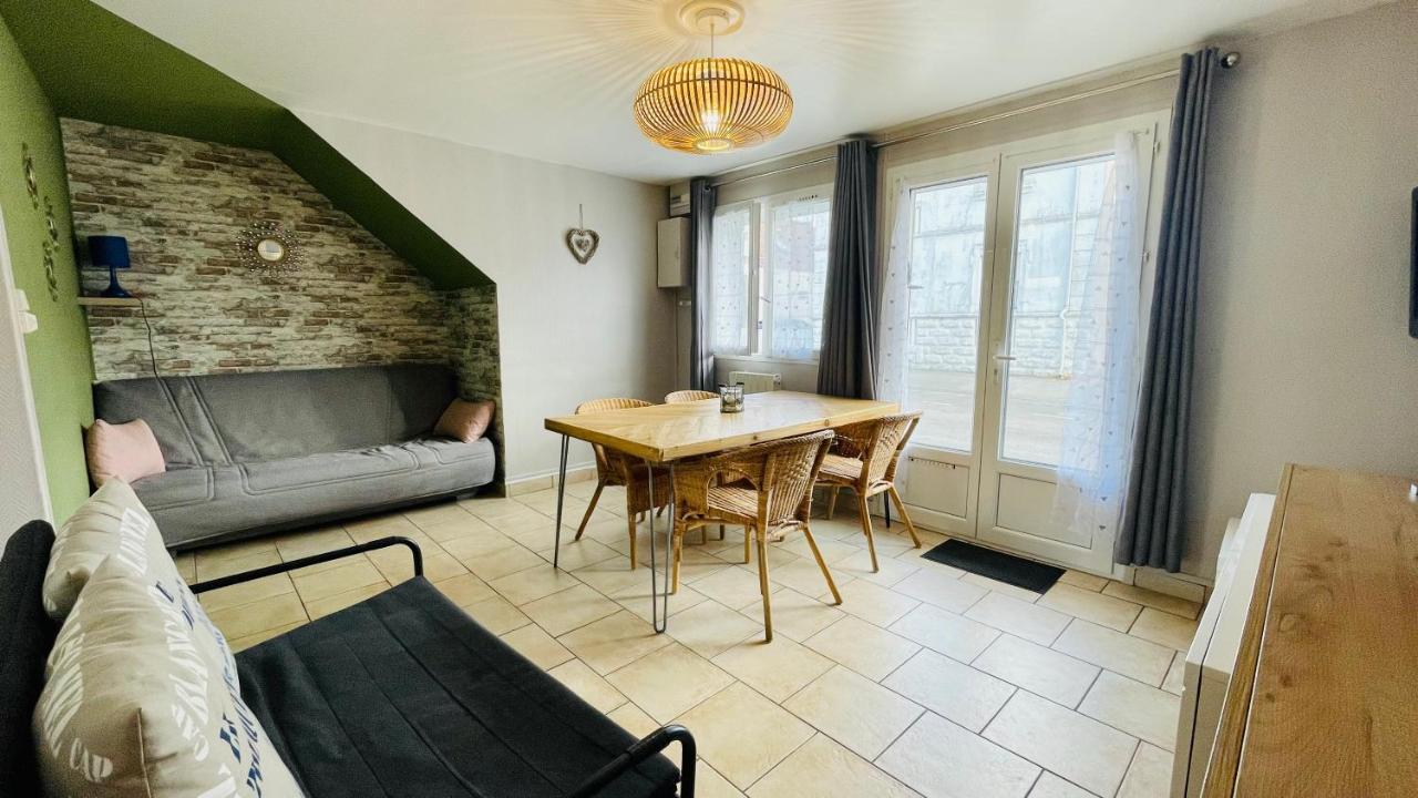 Appartement A Quelques Pas De La Plage Avec Jardin Merlimont-Plage Exterior foto