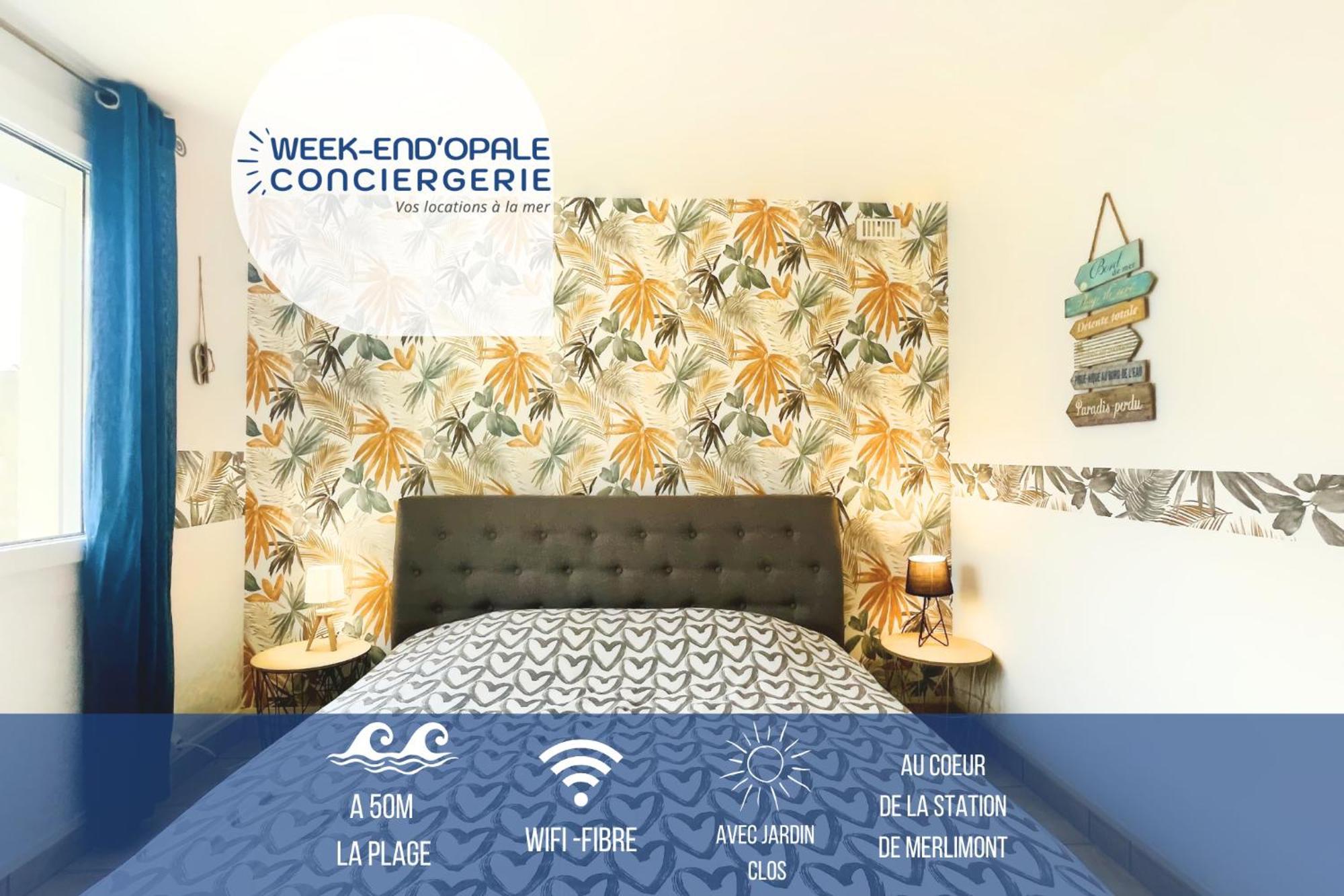 Appartement A Quelques Pas De La Plage Avec Jardin Merlimont-Plage Exterior foto